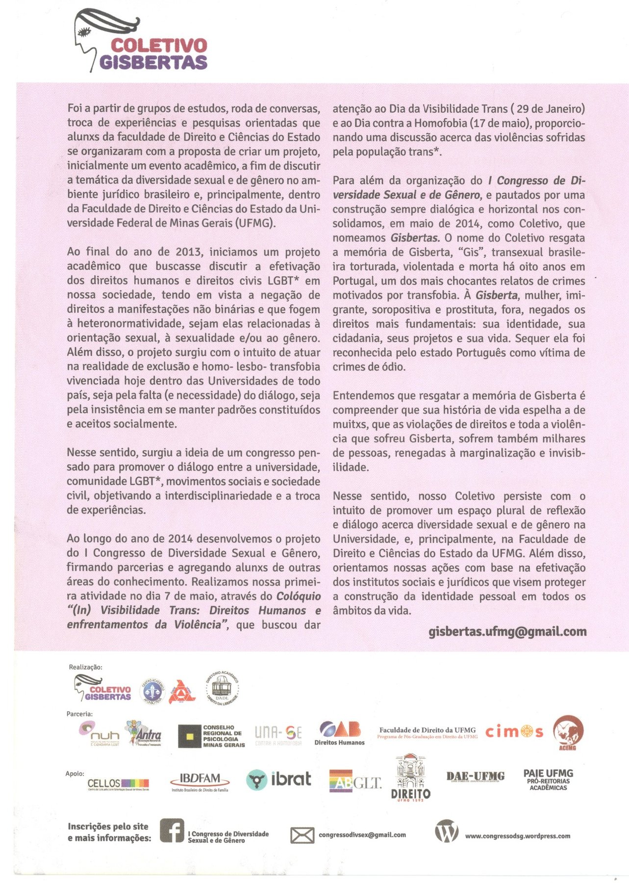 I Congresso — material gráfico