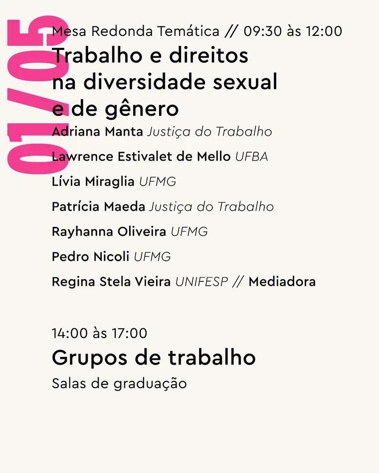 V Congresso — registro