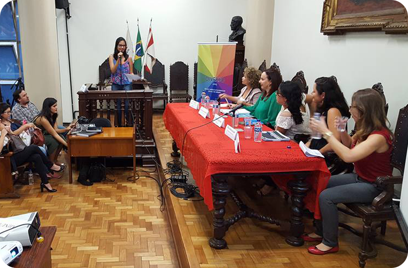 Cartaz: Como Denunciar Violência contra a Mulher: caminhos e obstáculos institucionais