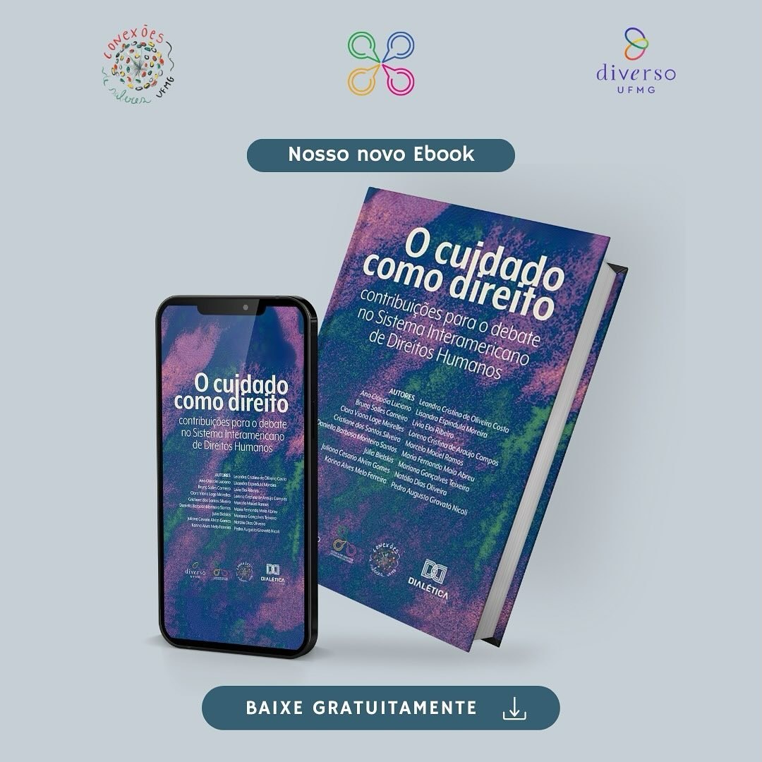 Cartaz: Lançamento do livro “O Cuidado como Direito: contribuições para o debate no Sistema Interamericano de Direitos Humanos”