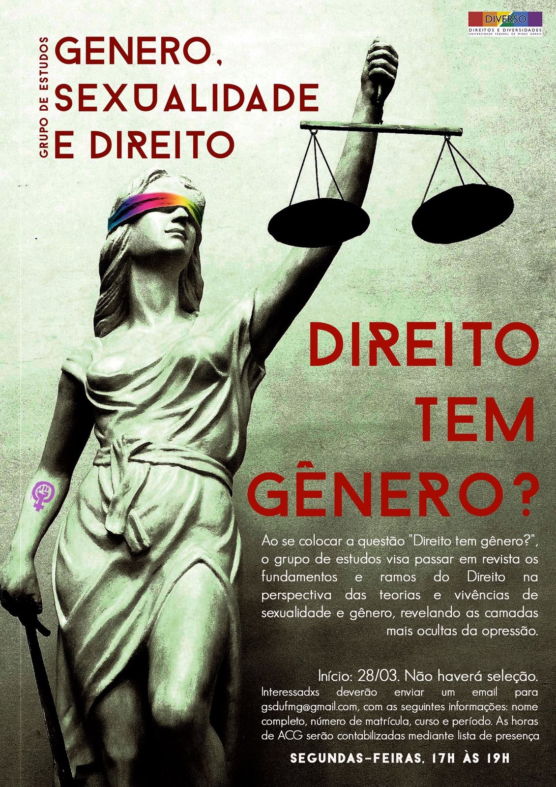 Cartaz 2016.1: O Direito tem Gênero