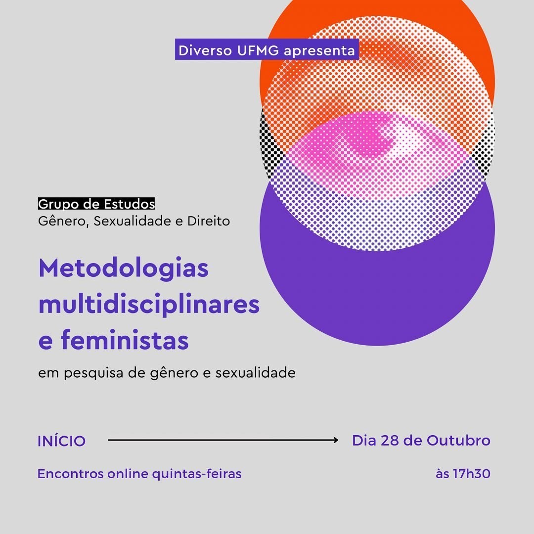 Cartaz 2021.2: Metodologias multidisciplinares e feministas