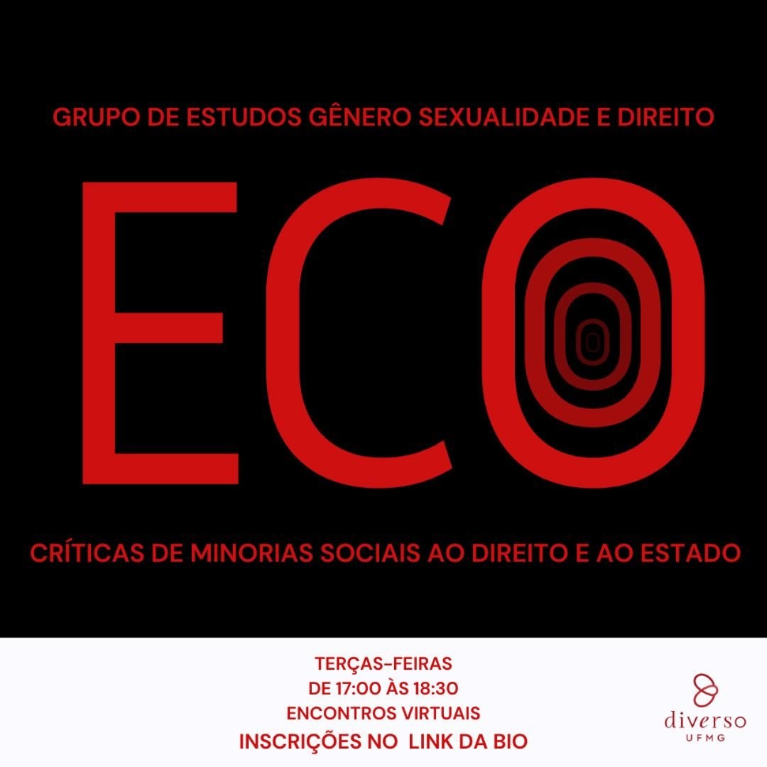 Cartaz 2024.2: Críticas das minorias sexuais ao Direito e ao Estado
