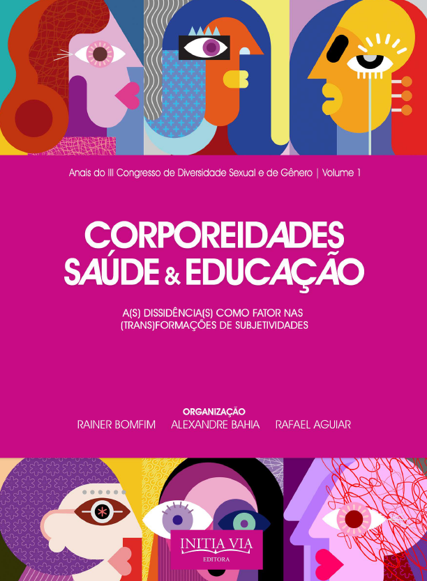 Capa de Corporeidades, Saúde e Educação